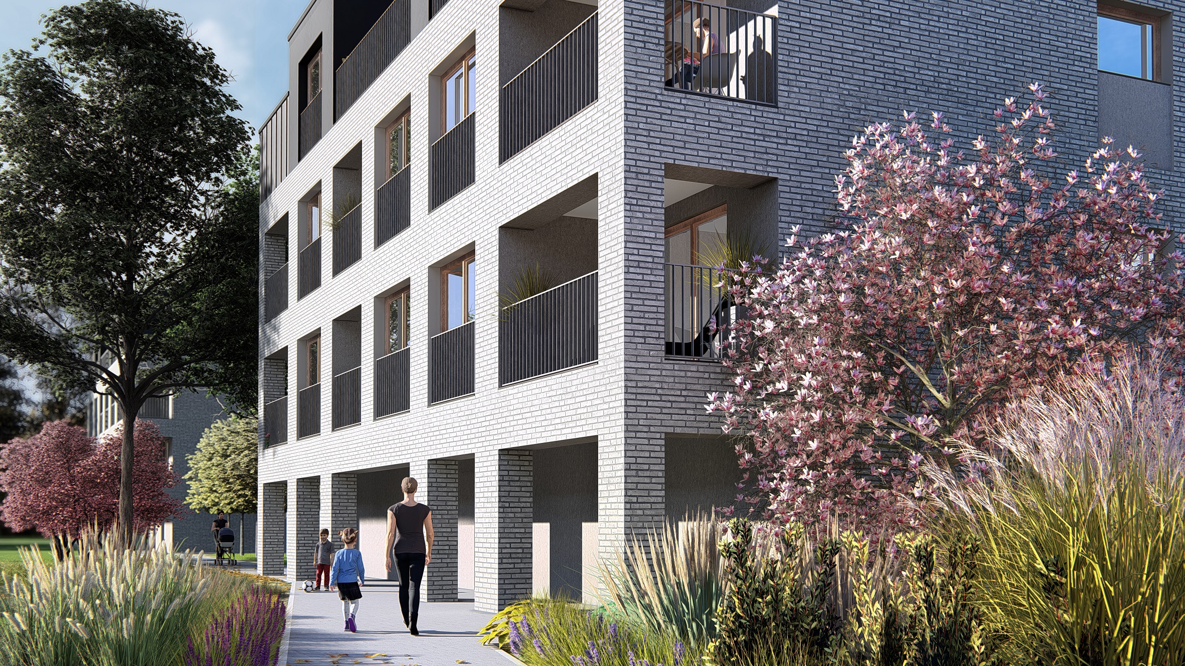 Zdjęcie budynków Apartamentów Podlesie /building5.jpg w Gliwicach, dzielnica Podlesie