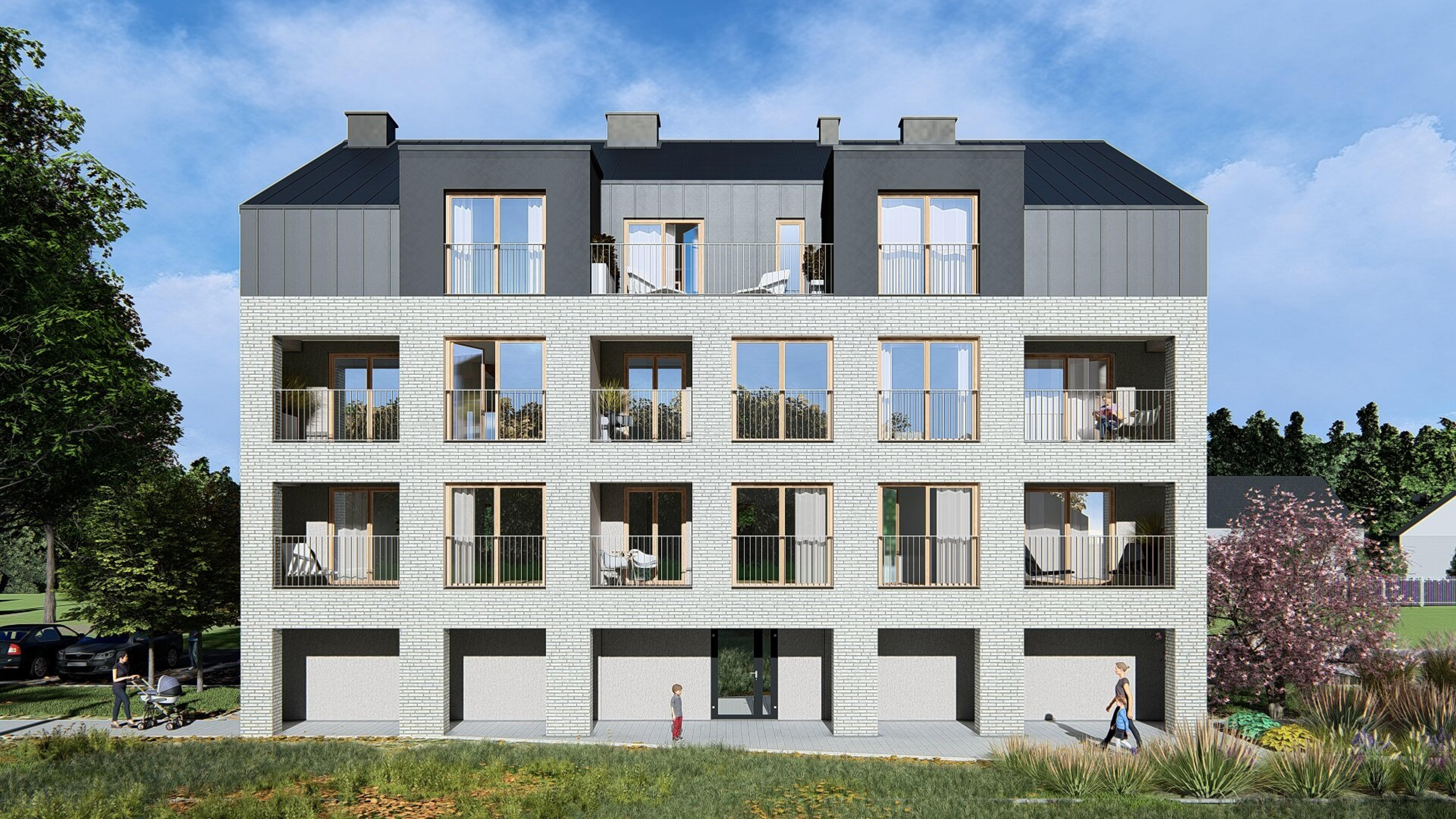 Budynek A w Apartamentach Podlesie w Gliwicach, dzielnica Podlesie