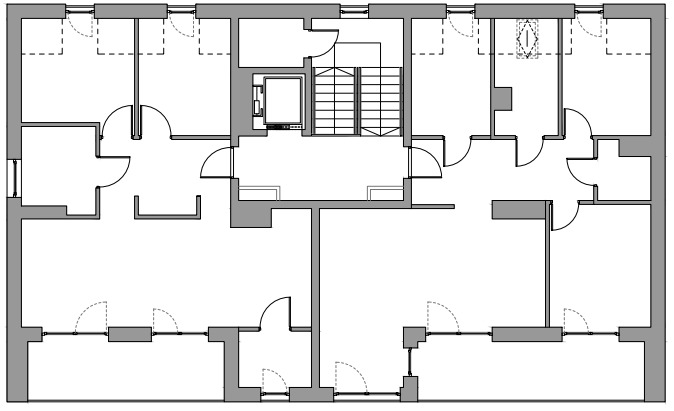 Piętro 3 w budynku C Apartamentów Podlesie w Gliwicach, dzielnica Podlesie